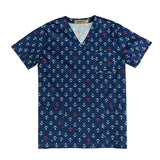 Cartoon Rabbit Print Surgical Medical Uniform Beauty Salon Hospital Nurse Uniform Dentist clinic pharmacy Pet veterinar lab coat