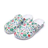 Women's medical Slippers EVA non-slip Adjustable nurse clogs Flat-soled Operating Shoes Non-slip Clean Shoes Nursing Clogs
