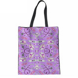 INSTANTARTS Woman Linen Shopping Tote Bags Cute Cartoon Nurse 3D Print Reusable Cloth Bags Casual Teen Girl Big Friendly Eco Bag