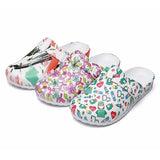 Medical Work Slippers Hospital Laboratory Doctor Nurse Non-slip Creative Cartoon Printed EVA Material Breathable Soft Shoes